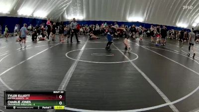 88 lbs Round 5 (8 Team) - Tyler Elliott, Dayton Bandits vs Charlie Jones, Crossroads Wrestling