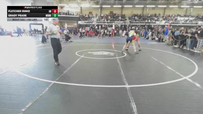 190 lbs Consi Of 4 - Fletcher Rinke, Bridgewater-Raynham vs Grady Pease, Medomak Valley