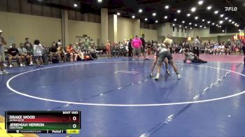 135 lbs Round 3 - Jeremiah Herron, Crestview vs Drake Wood, Alpha Elite