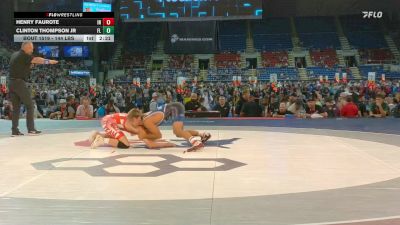 144 lbs Cons. Sub-rd Of 64 - Henry Faurote, IN vs Clinton Thompson Jr, FL