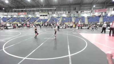58 lbs Quarterfinal - Teo Gurule, Stout Wr Acd vs Matteo Pacifico, Arvada West