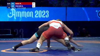 92 kg 1/8 Final - Wiktor Hasa, Poland vs Daniel Fischer, Germany