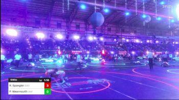 109 lbs Round Of 16 - Reanna Spangler, Queens Of Mayhem vs Penelope Wearmouth, Unattached