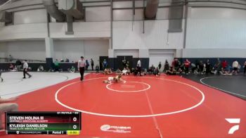 60 lbs 1st Place Match - Kyleigh Danielson, Texas Elite Wrestling Club vs Steven Molina Iii, Sentinels Wrestling Academy