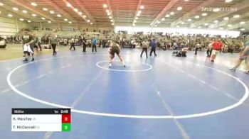 182 lbs Quarterfinal - Kingsley Menifee, VA vs Tim McDonnell, CA