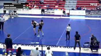 197 lbs 5th Place Match - Isaiah Manning, Greensboro vs Gabriel Wade, Randolph