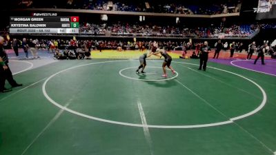 5A 152 lbs 3rd Place Match - Morgan Green, Canyon Randall vs Krystina Baldwin, Huntsville