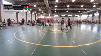 109 lbs Round 3 (12 Team) - Carlo Adams, Parabellum 2 vs Liam Matson, Curby Training Center