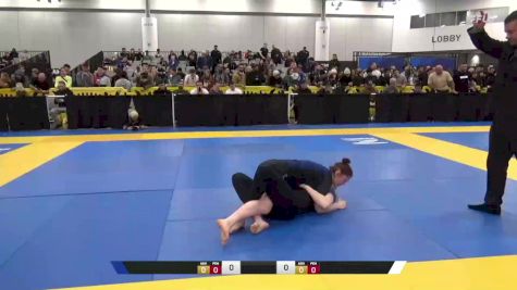 Brynah Noel Morgan vs Victoria Amber Fortin 2024 World IBJJF Jiu-Jitsu No-Gi Championship