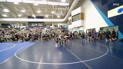 150 lbs Champ. Round 2 - Teage Derr, Davis vs Tensei Thompson, Bishop Kelly