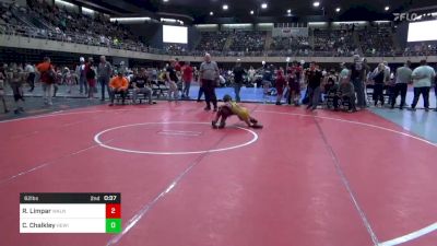 62 lbs Quarterfinal - Ryder Limpar, Walnutport vs Clinton Chalkley, Hewitt