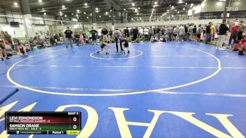 50 lbs Round 2 (6 Team) - Levi Edmondson, PIT BULL WRESTLING ACADEMY vs Samson Drane, GREAT NECK WC - GOLD
