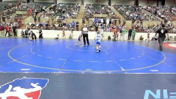 52 lbs Round Of 16 - Jaden Nagel, Bluff Wrestling Club vs Owen Bell, Bremen Takedown Club