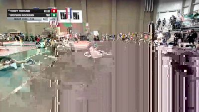 132 lbs Champ. Round 3 - Vinny Ferrari, Melissa vs Bryson Rockers, Paola