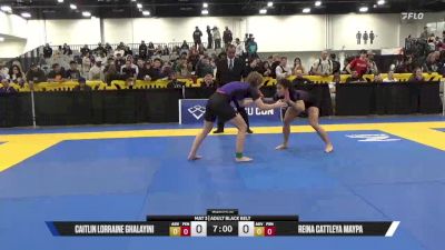 Reina Cattleya Maypa vs Caitlin Lorraine Ghalayini 2025 World IBJJF Jiu-Jitsu No-Gi Championship