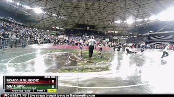 70 lbs Cons. Round 3 - Ricardo Jr Gil Mendez, Toppenish USA Wrestling Club vs Kala`i Pedro, Bethel AllStars Wrestling Club