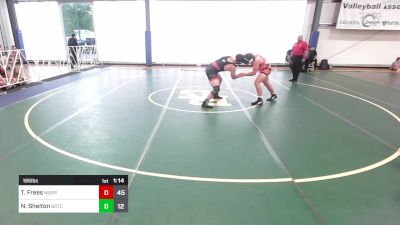 195 lbs Rr Rnd 3 - Tavin Frees, Warrior RTC vs Nathan Shelton, BRTC