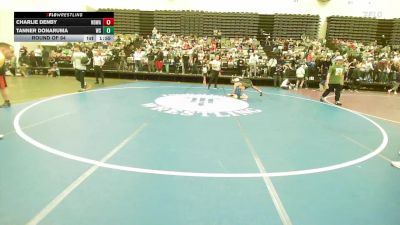 122-H lbs Round Of 64 - Charlie Denby, Northern Delaware Wrestling Academy vs Tanner Donaruma, Terriers