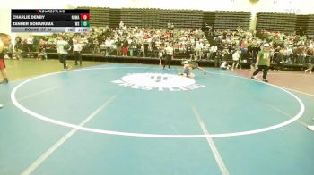 122-H lbs Round Of 64 - Charlie Denby, Northern Delaware Wrestling Academy vs Tanner Donaruma, Terriers