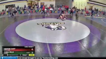 165 lbs Cons. Round 1 - Chris Mills, Albion vs Ashton Goff, Davenport