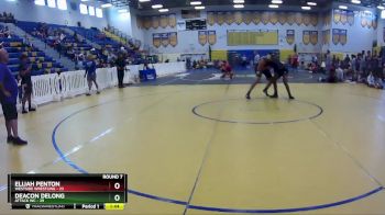 190 lbs Round 7 (8 Team) - Deacon Delong, Attack WC vs Elijah Penton, Westside Wrestling