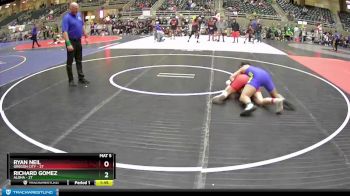 197 lbs Round 1 (4 Team) - Ryan Neil, Oregon City vs Richard Gomez, Aloha