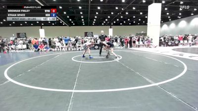 94 lbs Champ. Round 3 - Brennan Finley, Willard Youth Wrestling Club vs Ethan Spatz, Nebraska Boyz