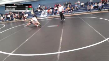 174 lbs Cons. Round 2 - Kley Krause, Rochester Community & Tech. College vs Antonio Perez, Northern Colorado