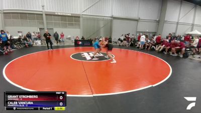 285 lbs Round 3 (8 Team) - Grant Stromberg, Wisconsin vs Caleb Vancura, Minnesota Blue