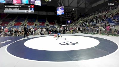 115 lbs Cons. Rd Of 64 - Addison Eddleman, MO vs Kennedy Grizzle, KS