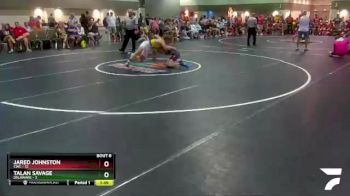 132 lbs Round 3 (6 Team) - Talan Savage, Delaware vs Jared Johnston, CWC