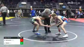 143 lbs Consolation - Kyle Schuman, Team Vision Quest vs Javin Welsh, Abilene Kids