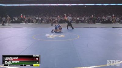 D3-106 lbs Champ. Round 1 - Brady Demory, Gladwin HS vs Landon Lanz, Portland HS