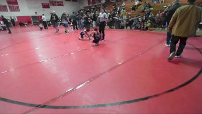 68-74 lbs Round 1 - Eliana Gonzalez, Team SoCal vs Marcus Joseph, High Desert Wrestling Club