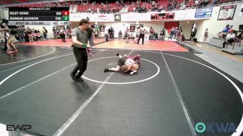 110 lbs Rr Rnd 4 - Riley Robb, IRONMEN Wrestling Club vs Gunnar Jackson, Verdigris Youth Wrestling