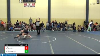 140 lbs Round 5 - Jackson Guenzler-Soda, Sarbacker Wrestling Academy vs Liam Weber, Immortal Athletics WC