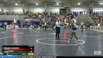 AA 160 lbs Champ. Round 1 - Michael Colligan, Maryville vs Jalen Boyd, Cordova