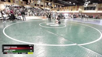 150 lbs Champ. Round 1 - Dimetry Molina, Esperanza vs James Alfaro, Murrieta Valley