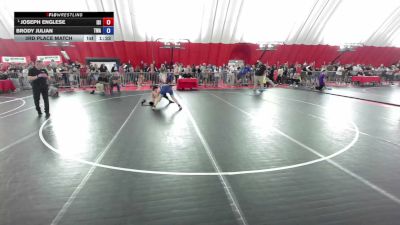 135 lbs 3rd Place Match - Joseph Englese, ISI vs Brody Julian, The Wrestling Academy