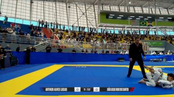 ARTHUR ALVES LUCAS vs JOÃO LUCAS ROIO DOS SANTOS 2026 FPJJ Circuito Paulista GI Etapa 1