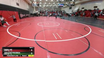 190 lbs Round 1 (4 Team) - Abraham Figueroa, Overland vs Taeku Um, Smoky Hill