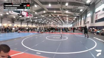 70 lbs Cons. Round 2 - Benjamin Guerrero, Silverback Wrestling Fort Worth vs Julian Medrano, Dumas Wrestling