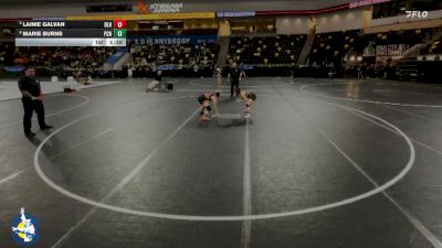 105 lbs 3rd Place Match - Marie Burns, Prairie, Cedar Rapids vs Lainie Galvan, Basehor-Linwood HS