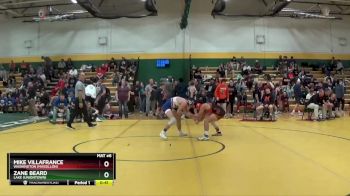 120 lbs Cons. Round 4 - Mike Villafrance, Washington (Massillon) vs Zane Beard, Lake (Uniontown)