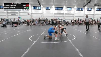 120 lbs Champ. Round 1 - Ziggy Sandobal, Rough House Wrestling Club vs Peyton Vowels, PHOENIX