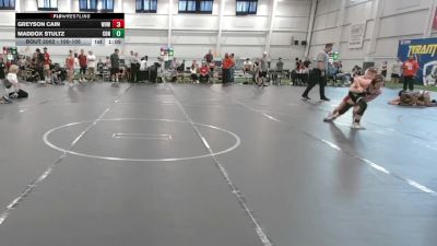 100-105 lbs Round 1 - Maddox Stultz, Contenders vs Greyson Cain, West Virginia Wild
