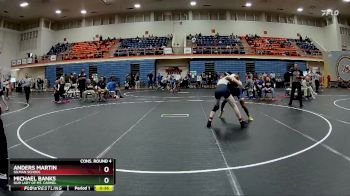 126 lbs Cons. Round 4 - Michael Banks, Our Lady Of Mt. Carmel vs Anders Martin, Gilman School