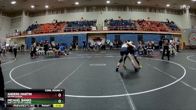 126 lbs Cons. Round 4 - Michael Banks, Our Lady Of Mt. Carmel vs Anders Martin, Gilman School