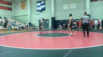 Boys 157 lbs Champ. Round 1 - Preston Stafford, Silver Lake vs Corbin Mayer, Jeff West