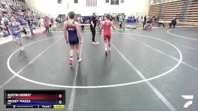 150 lbs Cons. Round 2 - Austin Herbst, MN vs Mickey Piazza, MN